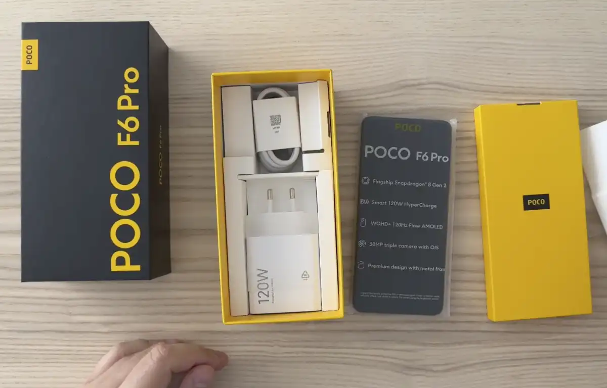 Poco F6 Pro распакован на видео за несколько дней до официального запуска