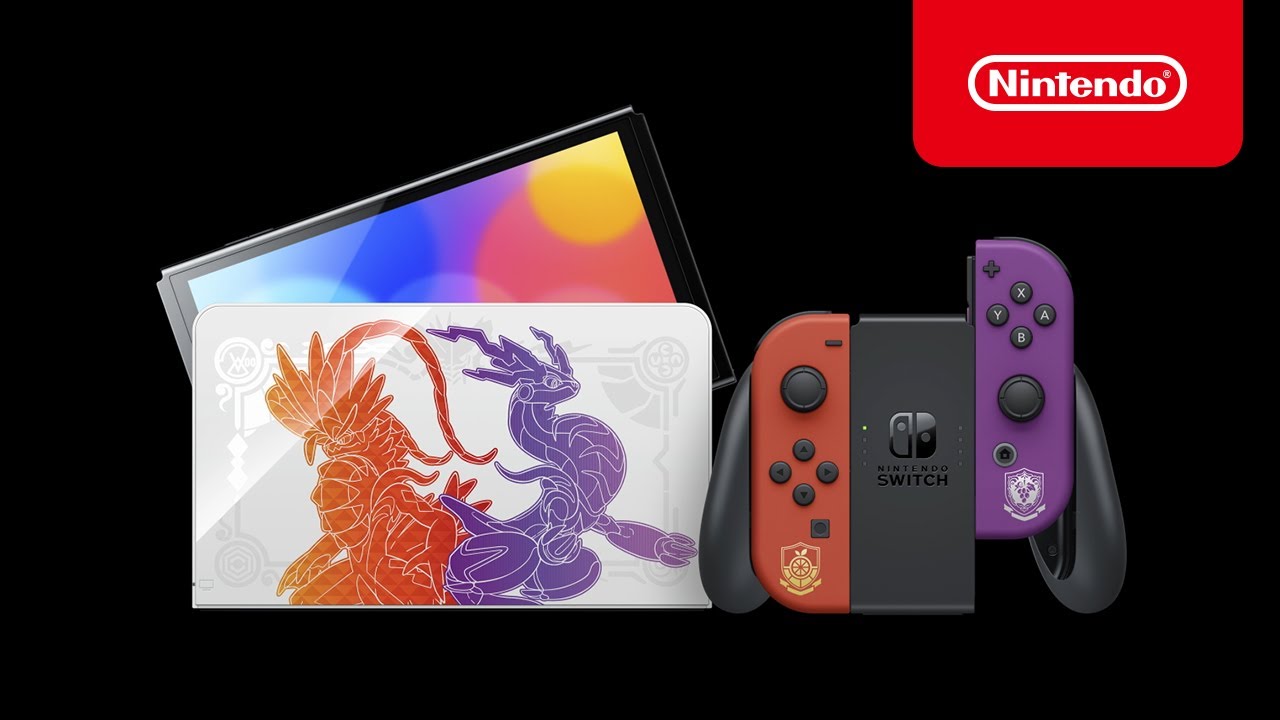 Nintendo анонсувала новий Nintendo Switch - OLED Model: Pokémon Scarlet та Violet