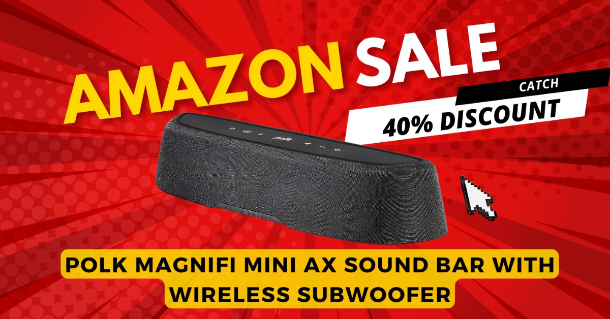 Polk MagniFi Mini AX Sound Bar: Compact Design, Gigantic Performance