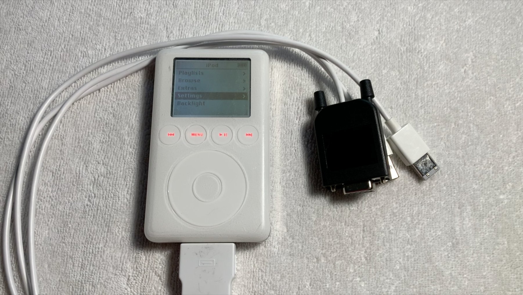 Se ha encontrado un prototipo de iPod de Apple con un juego clónico del Tetris. Nunca salió a la venta.