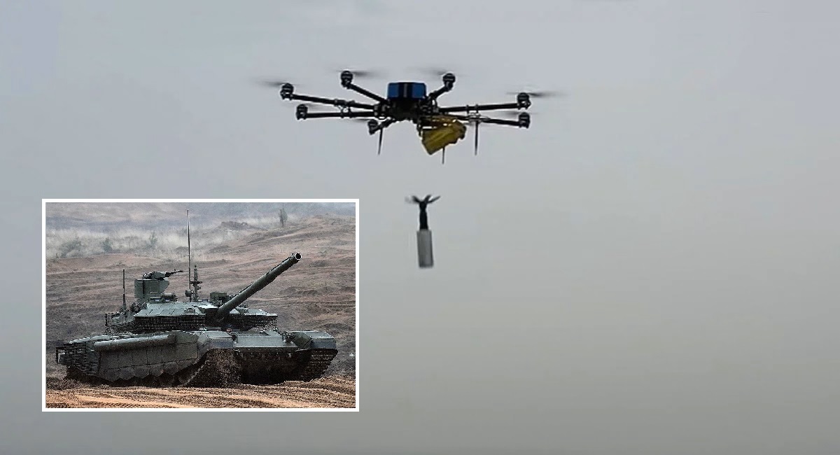 Die 20.000 Dollar teure R18-Drohne zerstörte Russlands modernsten T-90M "Proryv"-Panzer im Wert von über 2 Millionen Dollar