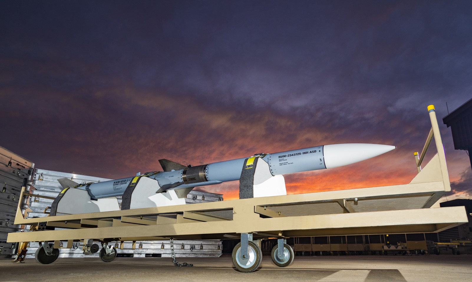 Raytheon received nearly $1 billion to produce upgraded AMRAAM missiles for the U.S. and 19 allies