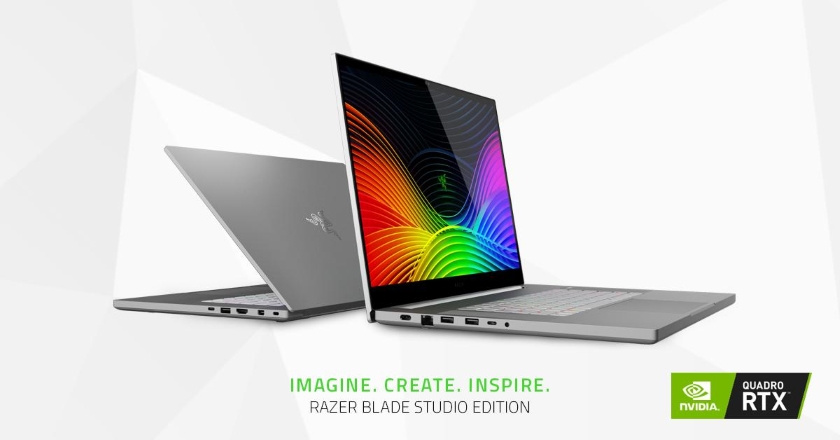 Razer Blade Studio Edition: ноутбуки на 15″ и 17″ c 4K OLED-экраном и ускорителем Nvidia Quadro RTX 5000