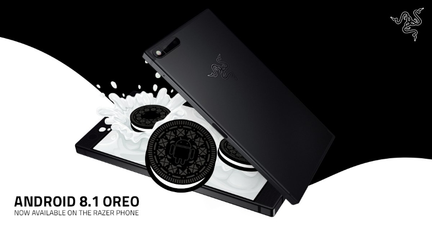 Игровой смартфон Razer Phone начал получать Android 8.1 Oreo