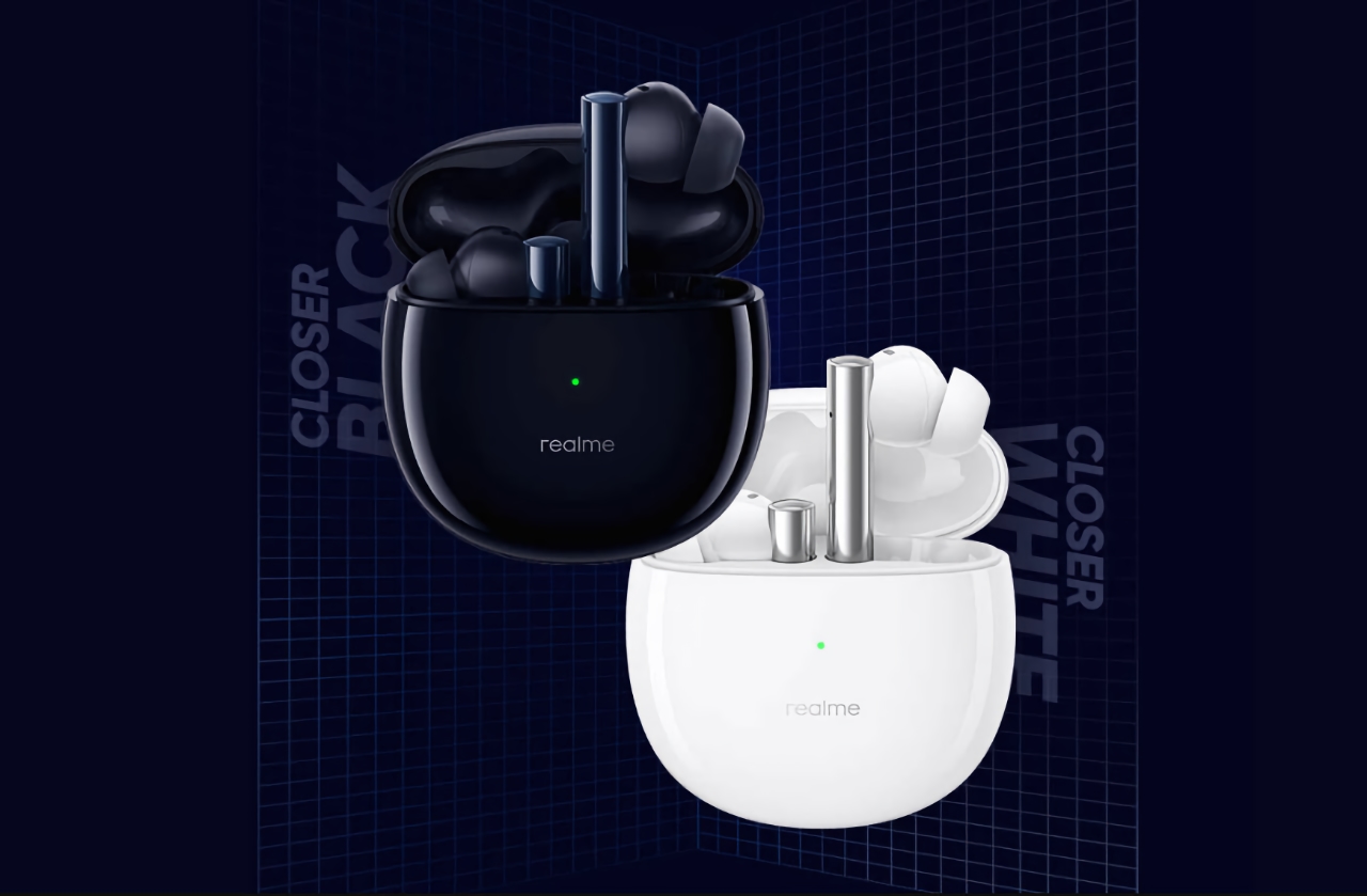 Realme Buds Air 2: TWS-Vakuum-Kopfhörer mit ANC und Google Fast Pair Technologie für $36