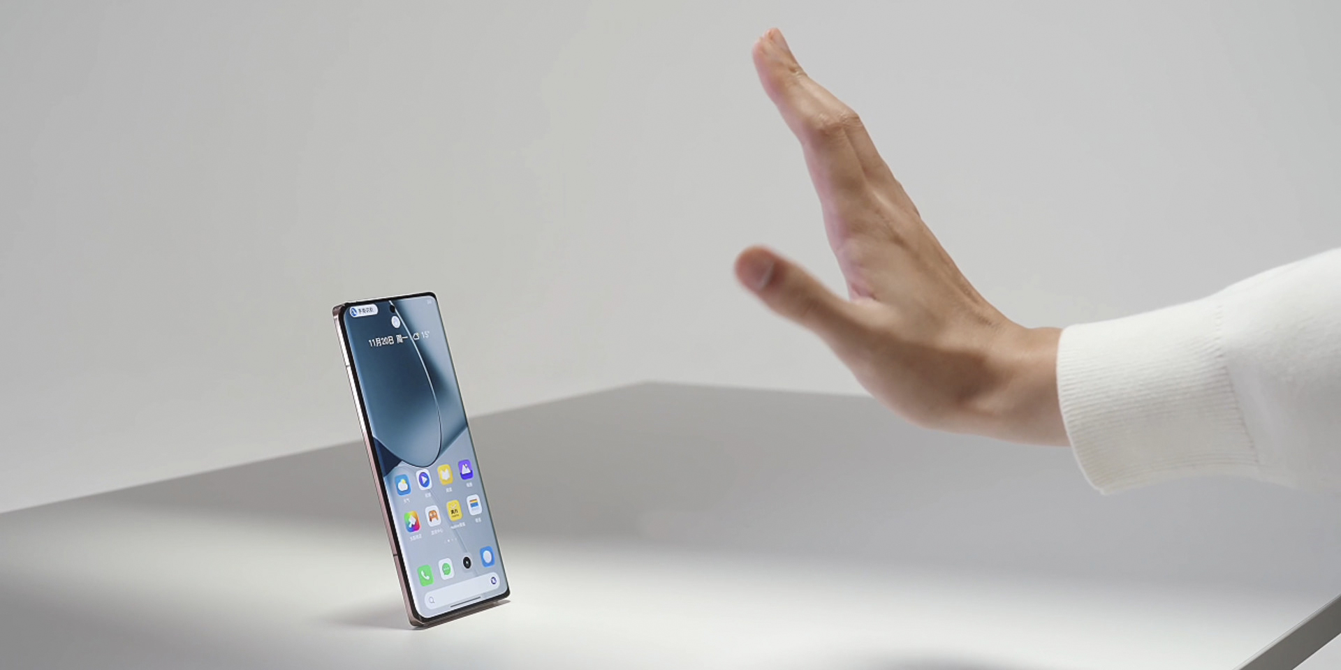 Realme GT5 Pro smartphone kan worden ontgrendeld met een handpalmafdruk