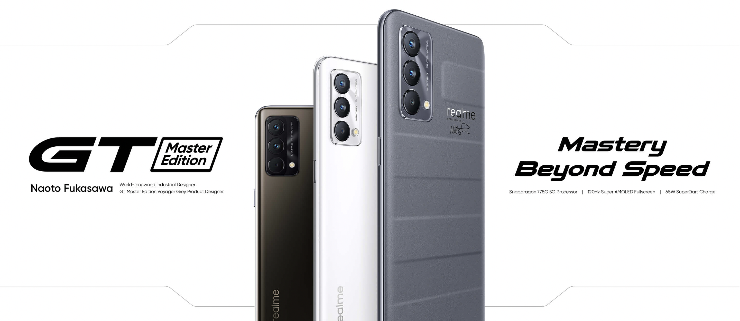 Realme GT Master Edition and Realme GT Explorer Master Edition introduced to the global market