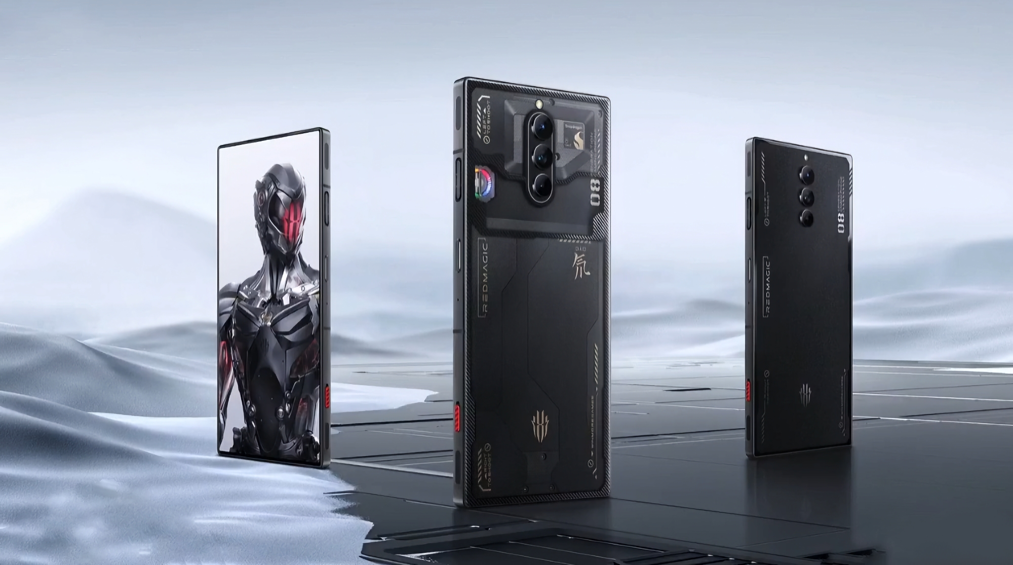 nubia Red Magic 8S Pro gaming smartphone gets an overclocked version of the Snapdragon 8 Gen 2 chip
