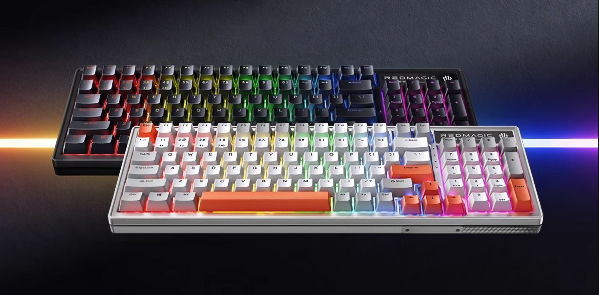 nubia presenta el teclado mecánico Red Magic E-sports con teclas extraíbles, retroiluminación RGB y tiempo de respuesta de 1 ms