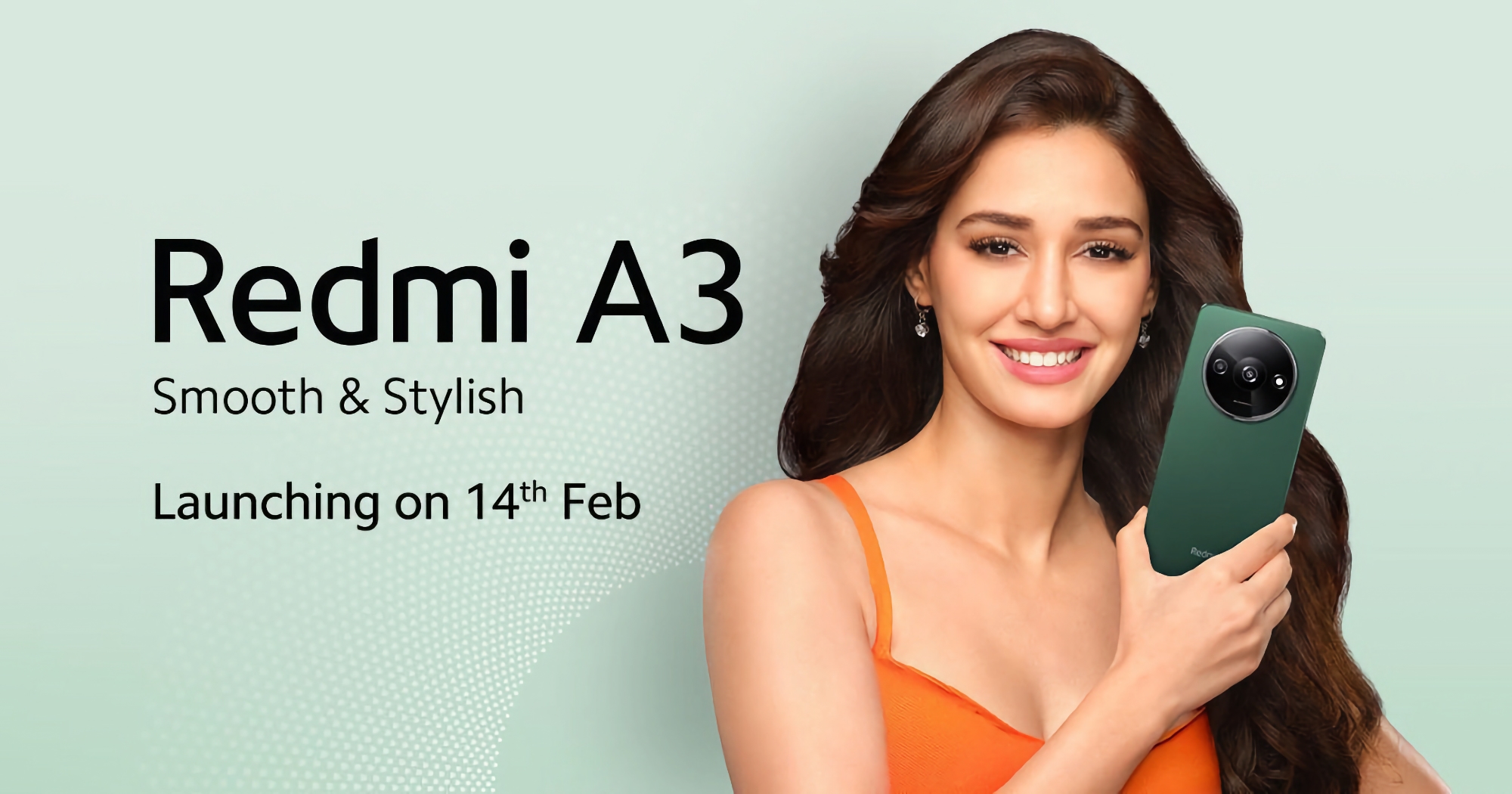 It's official: Redmi A3 with 90Hz screen and MediaTek chip will debut on February 14