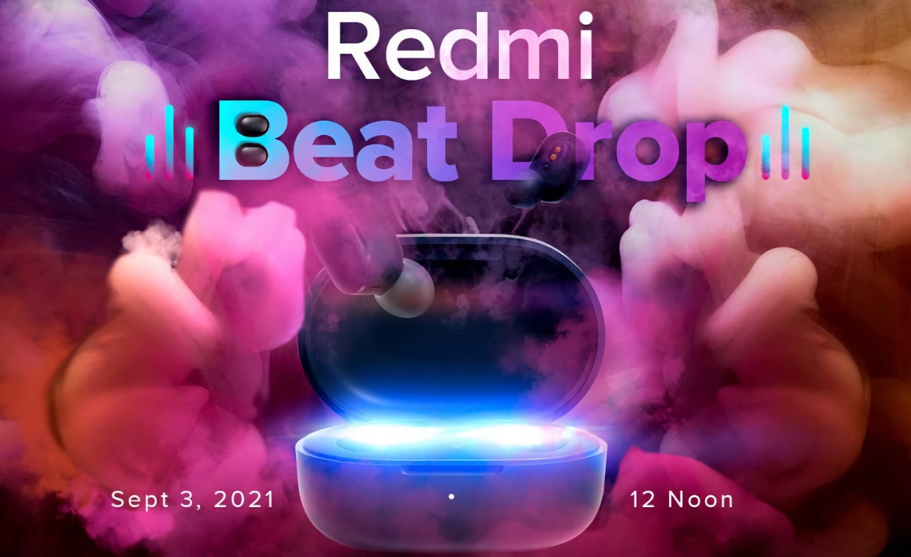 Not just Redmi 10 Prime: Xiaomi will unveil more TWS Redmi headphones with Bluetooth 5.2, aptX support and up to 30 hours of battery life on September 3