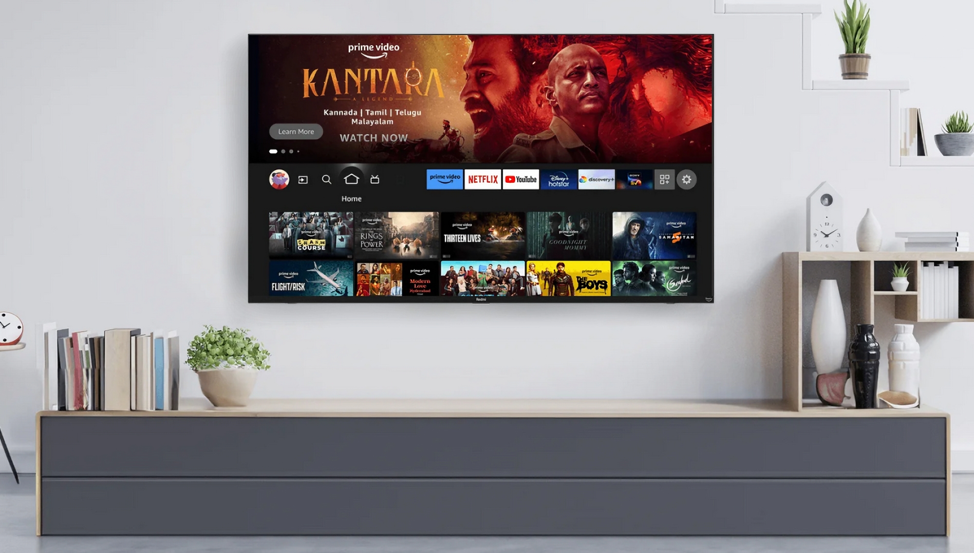 Xiaomi unveiled Redmi Smart Fire TV 4K: a series of smart TVs with screens up to 55″ and Fire OS on board