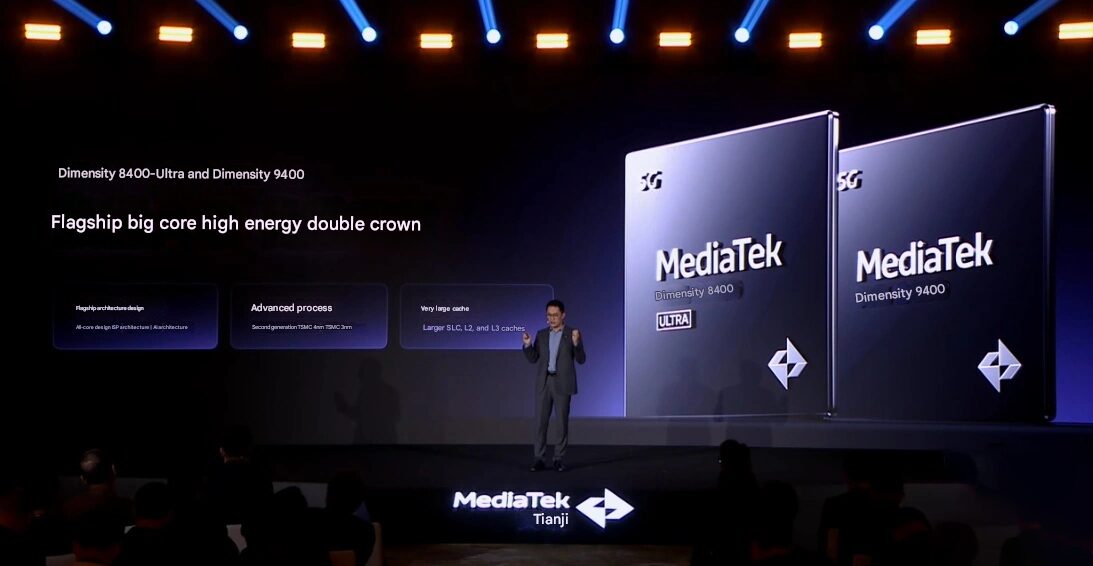 MediaTek macht einen Schritt nach vorn mit dem neuen Dimensity 8400 Chipsatz