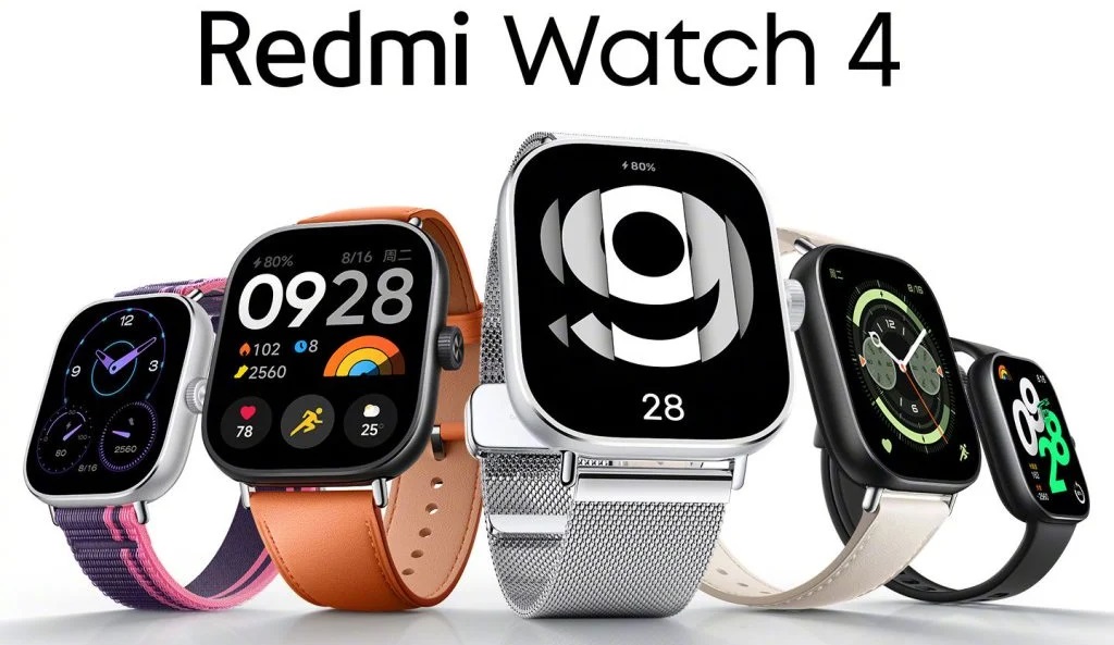 Xiaomi har afsløret Redmi Watch 4 med GPS, NFC og IP68-vandtæthed til $70