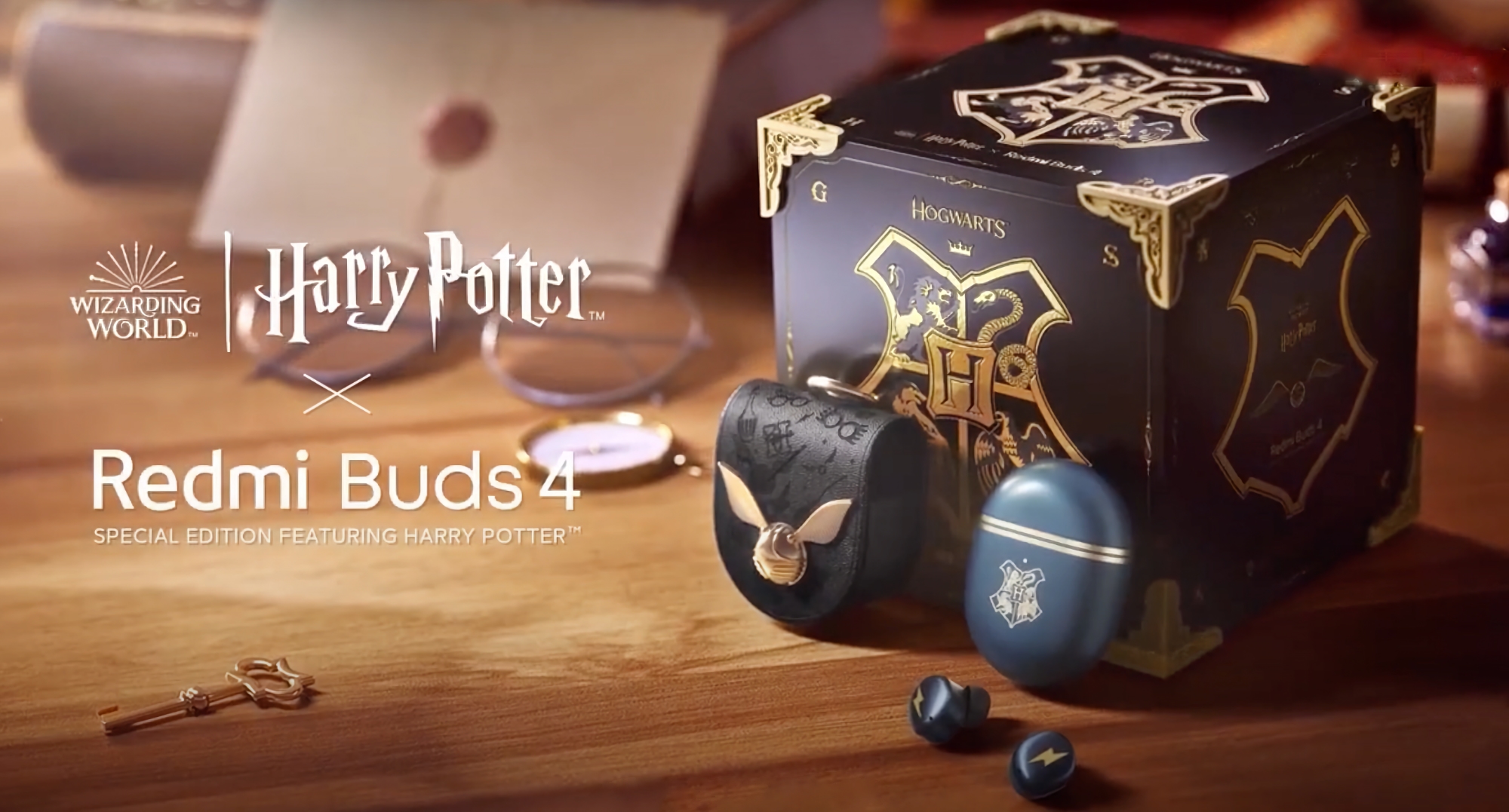 Xiaomi presenta Redmi Buds 4 in edizione speciale da 58 dollari per i fan di Harry Potter