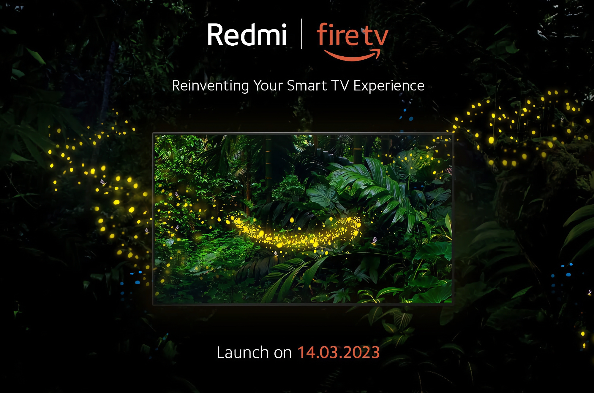 Xiaomi dévoilera le 14 mars le premier téléviseur intelligent Redmi avec Fire OS et Amazon Alexa.