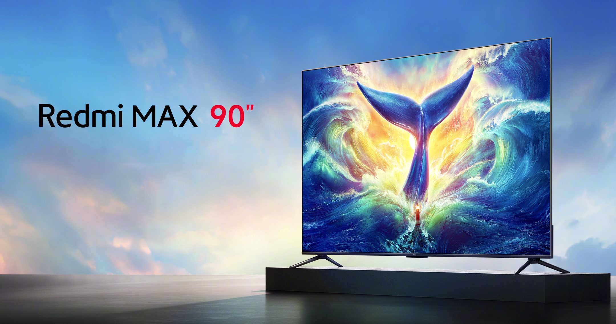 Xiaomi hat eine 90-Zoll-Version des Redmi MAX Smart TV mit einem 144Hz-Bildschirm für $1150 enthüllt