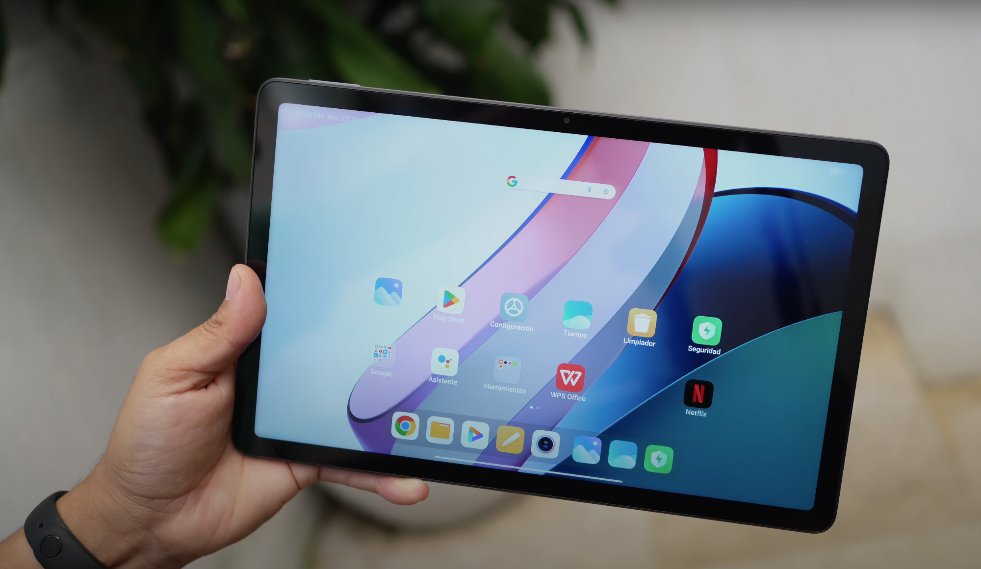 Redmi Pad shown in video before the announcement: tablet with 90 Hz screen, MediaTek Helio G99 processor and 8000 mAh battery