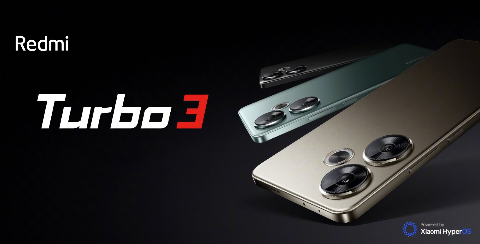 Redmi Turbo 3: OLED-дисплей на 120 Гц, чип Snapdragon 8s Gen 3, камера на 50 МП, батарея на 5000 мАг із зарядкою на 90 Вт і захист IP64 за ціною від $276
