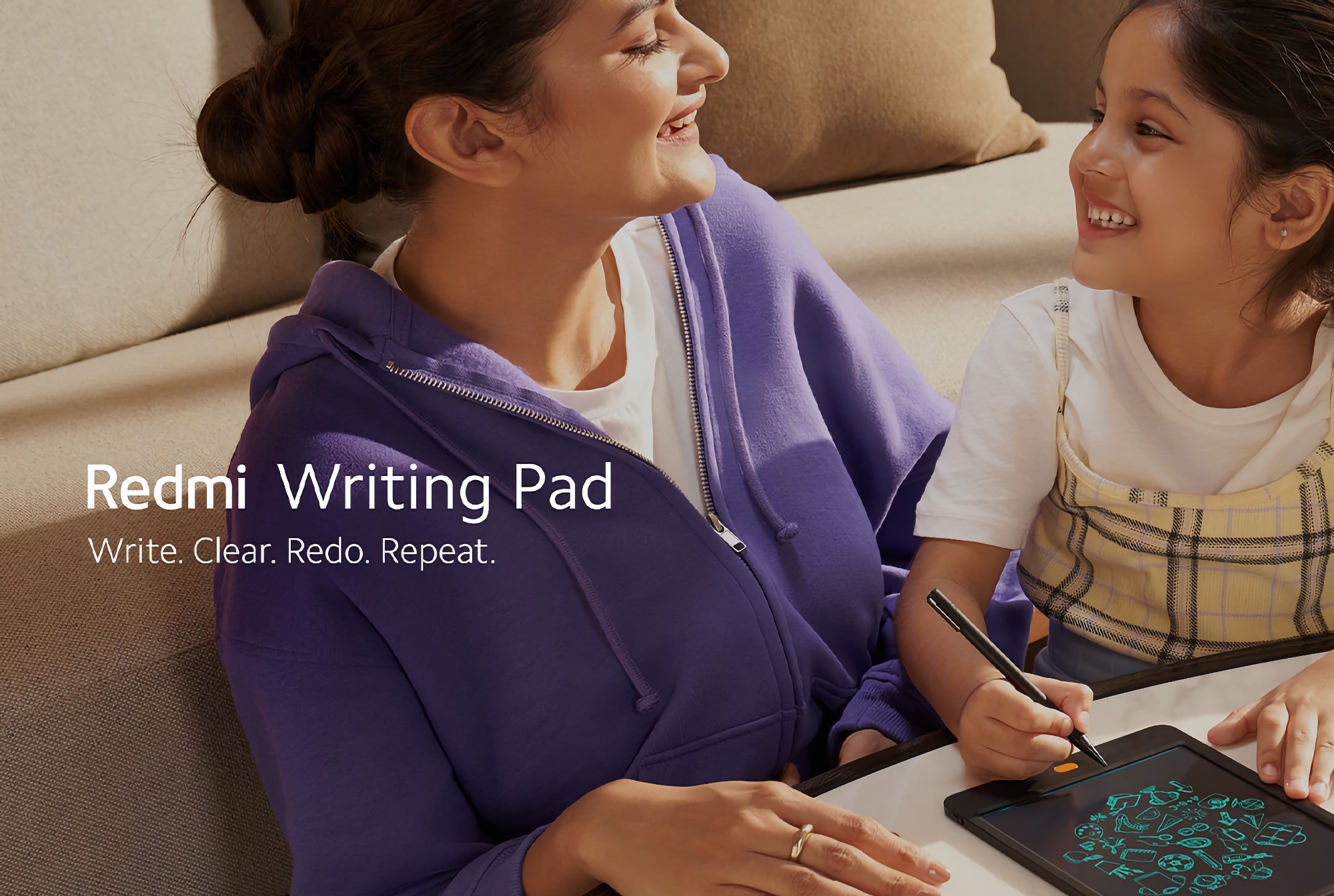 Redmi Writing Pad: планшет для малювання з LCD-екраном на 8.5″ і стилусом дешевше за $10