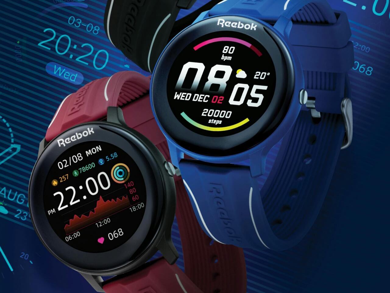 Gehoorzaamheid Toevlucht Hoofd Reebok ActiveFit 1.0 Smartwatch mit SpO2, Herzfrequenz und IP67 für 60 $ |  gagadget.com