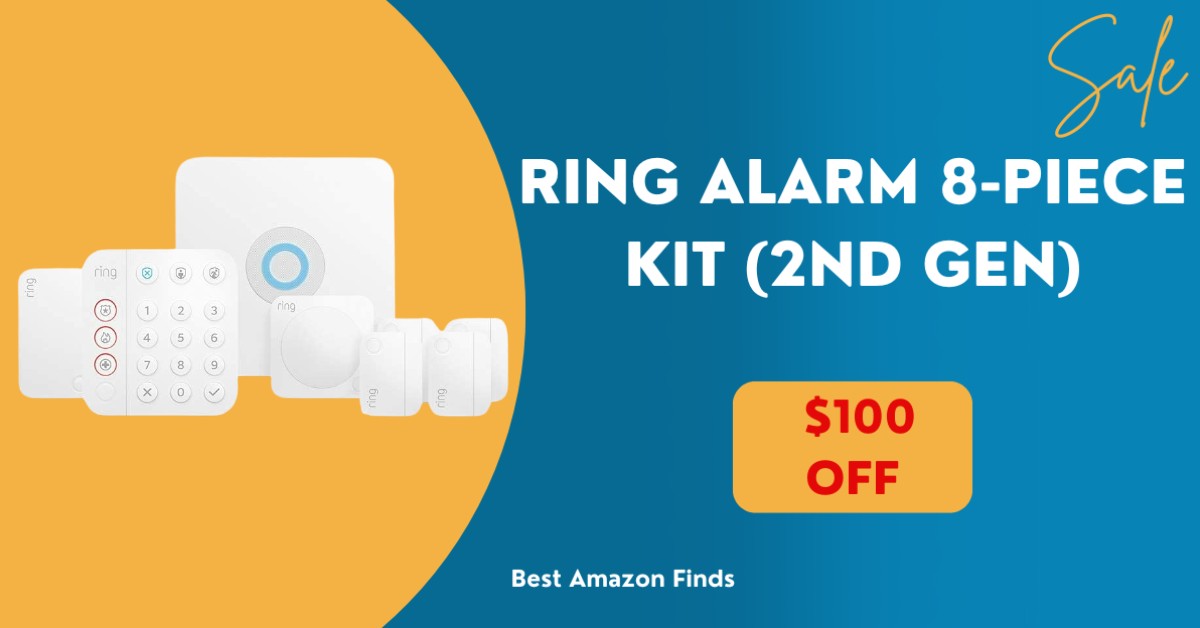 Ring Alarm 8-piece kit (2nd Gen) - $100 Off Great Opportunity to Buy!