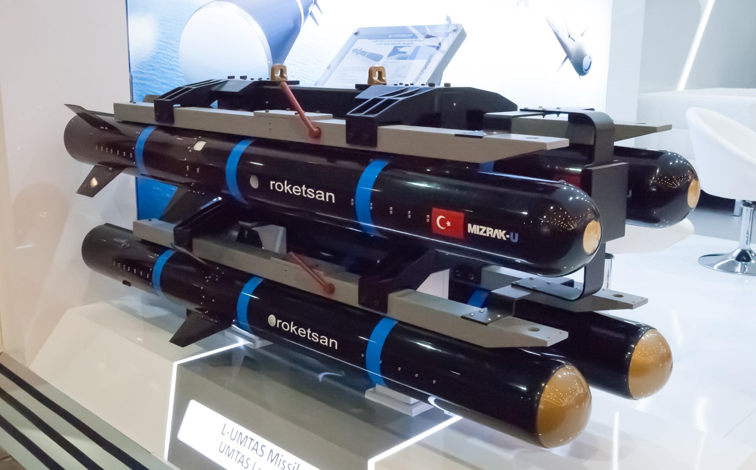 Roketsan is working on the UMTAS-GM anti-tank missile for the T929 ATAK-II helicopter and exports