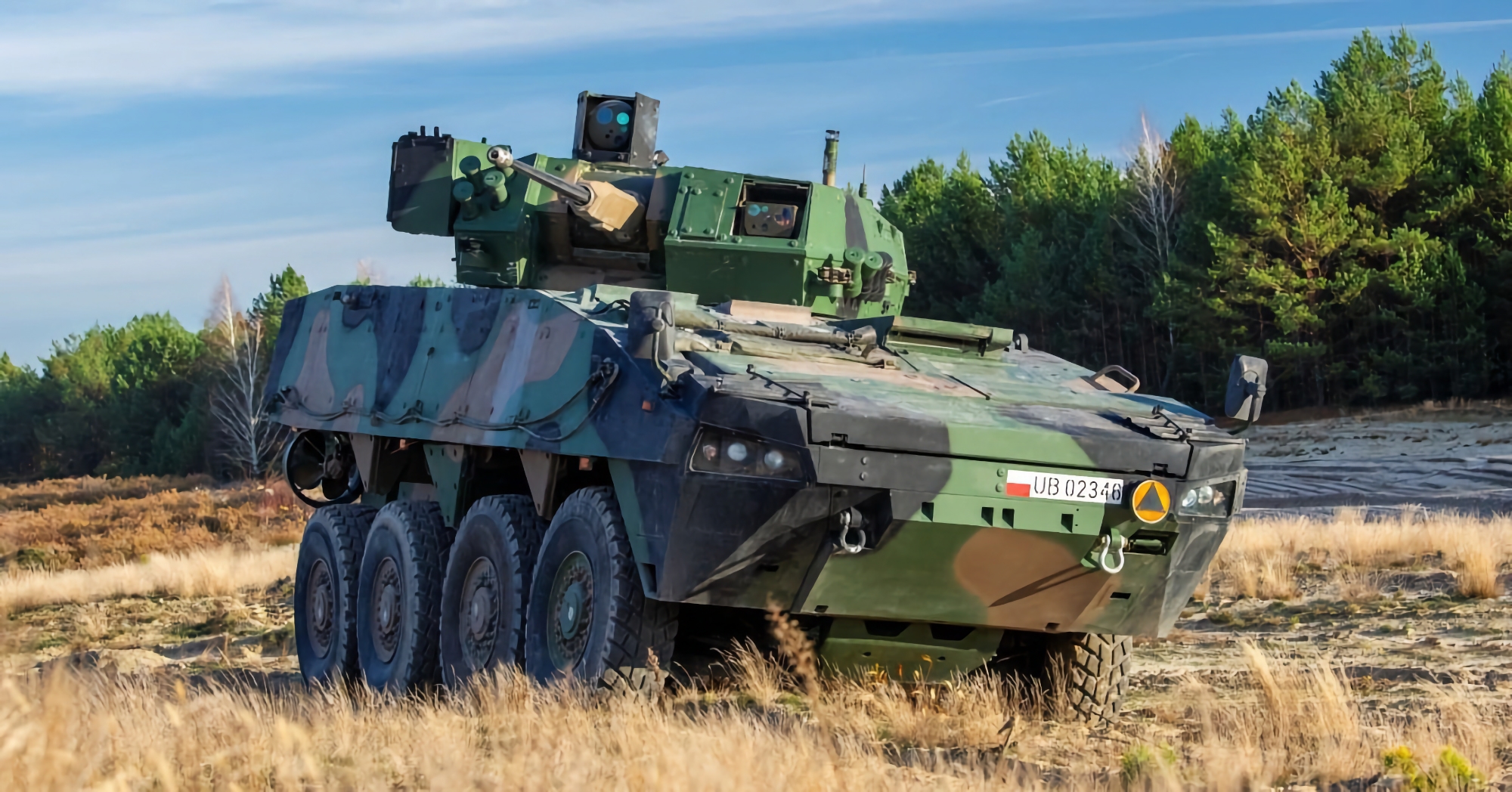 659-Millionen-Dollar-Auftrag: Polen kauft 58 gepanzerte Mannschaftstransportwagen vom Typ Rosomak mit dem neuen Kampfmodul ZSSW-30