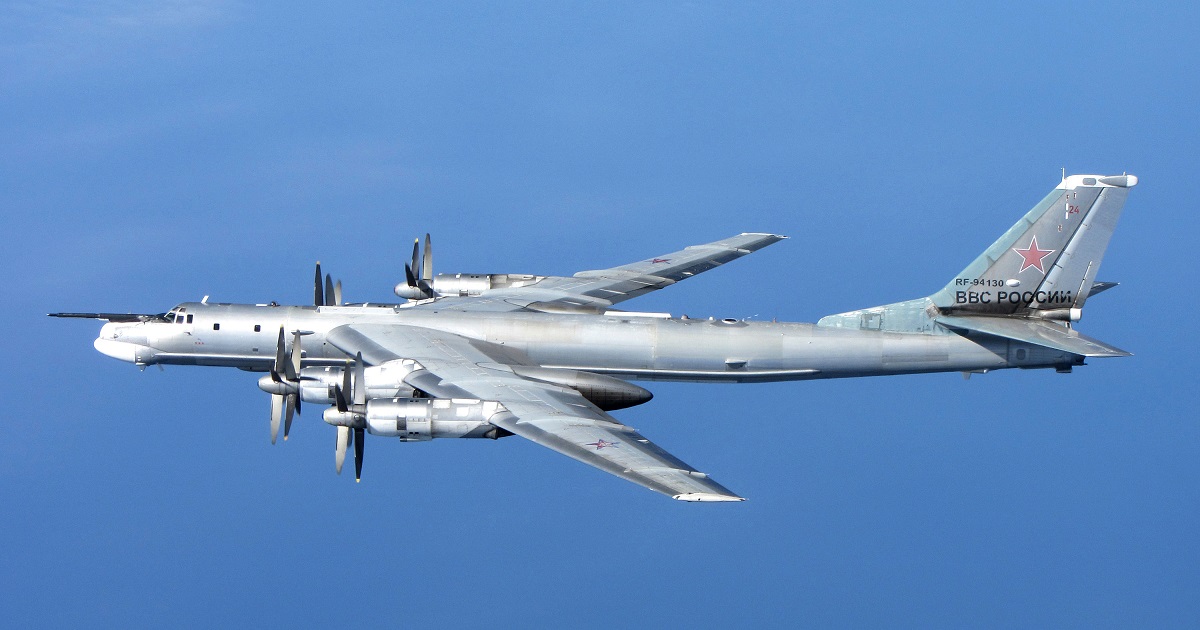 Two Russian Tu-95 Nuclear Bombers Entered Alaska Air Defense Identification Area - U.S. Air Force Intercepted them with F-16 Fighting Falcon