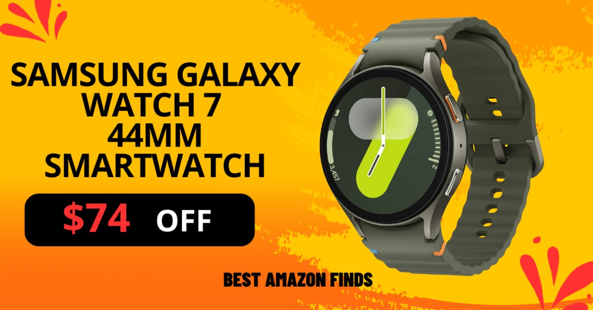 SAMSUNG Galaxy Watch 7 44mm Smartwatch - Now with a $74 Discount!