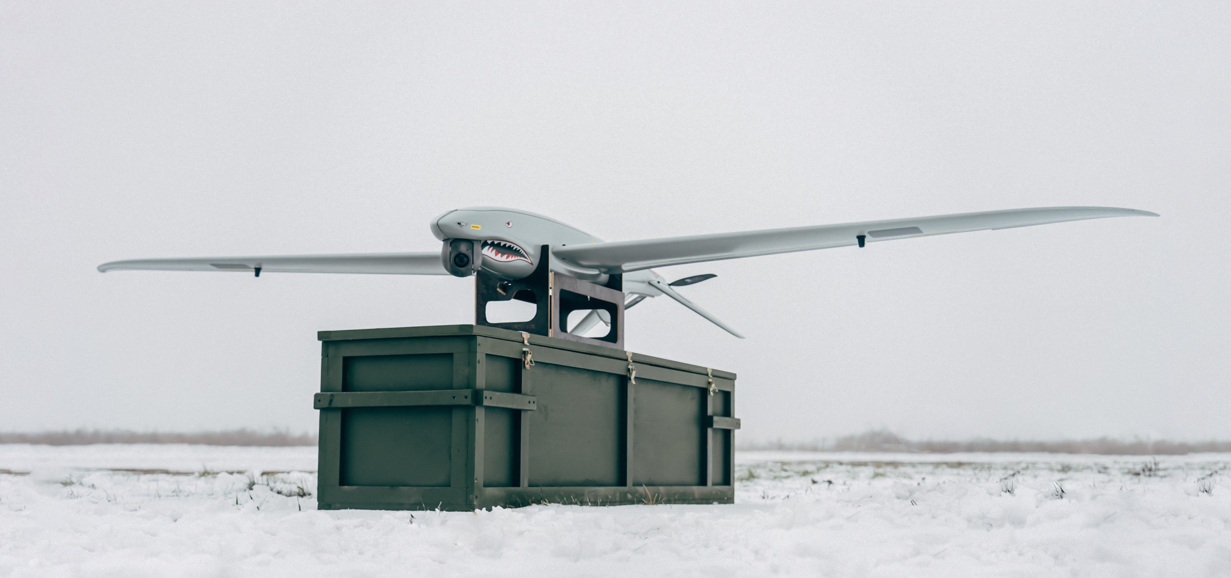 Ukrspecsystems a mis à niveau le drone de reconnaissance ukrainien SHARK, il a obtenu des ailes plus longues et une plus grande autonomie.