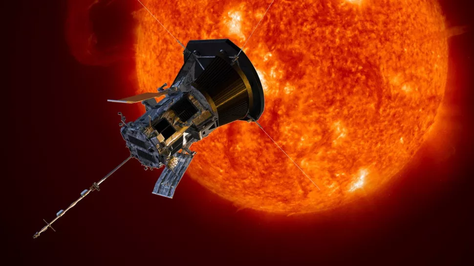NASA's Parker probe approaches the Sun at a distance of less than 9.6 million kilometres