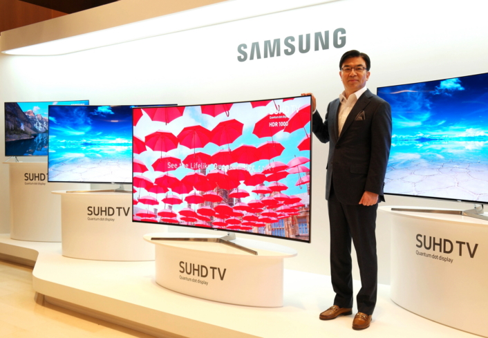 Глобальный запуск новой линейки SUHD-телевизоров Samsung с квантовыми точками