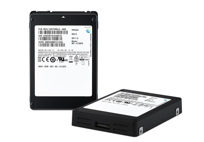 30 терабайт! Samsung выпустила самый ёмкий SSD-накопитель в мире