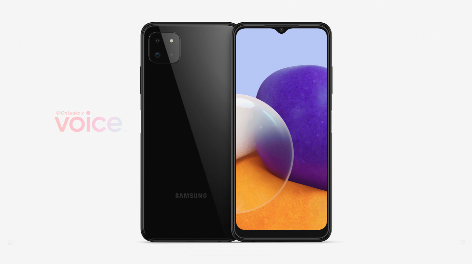 The main characteristics and official renders of Samsung Galaxy A22 5G and Galaxy A22 4G leaked to the network