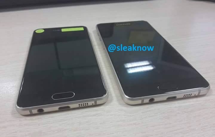 Живые фото обновленных смартфонов Samsung Galaxy A3 и A5