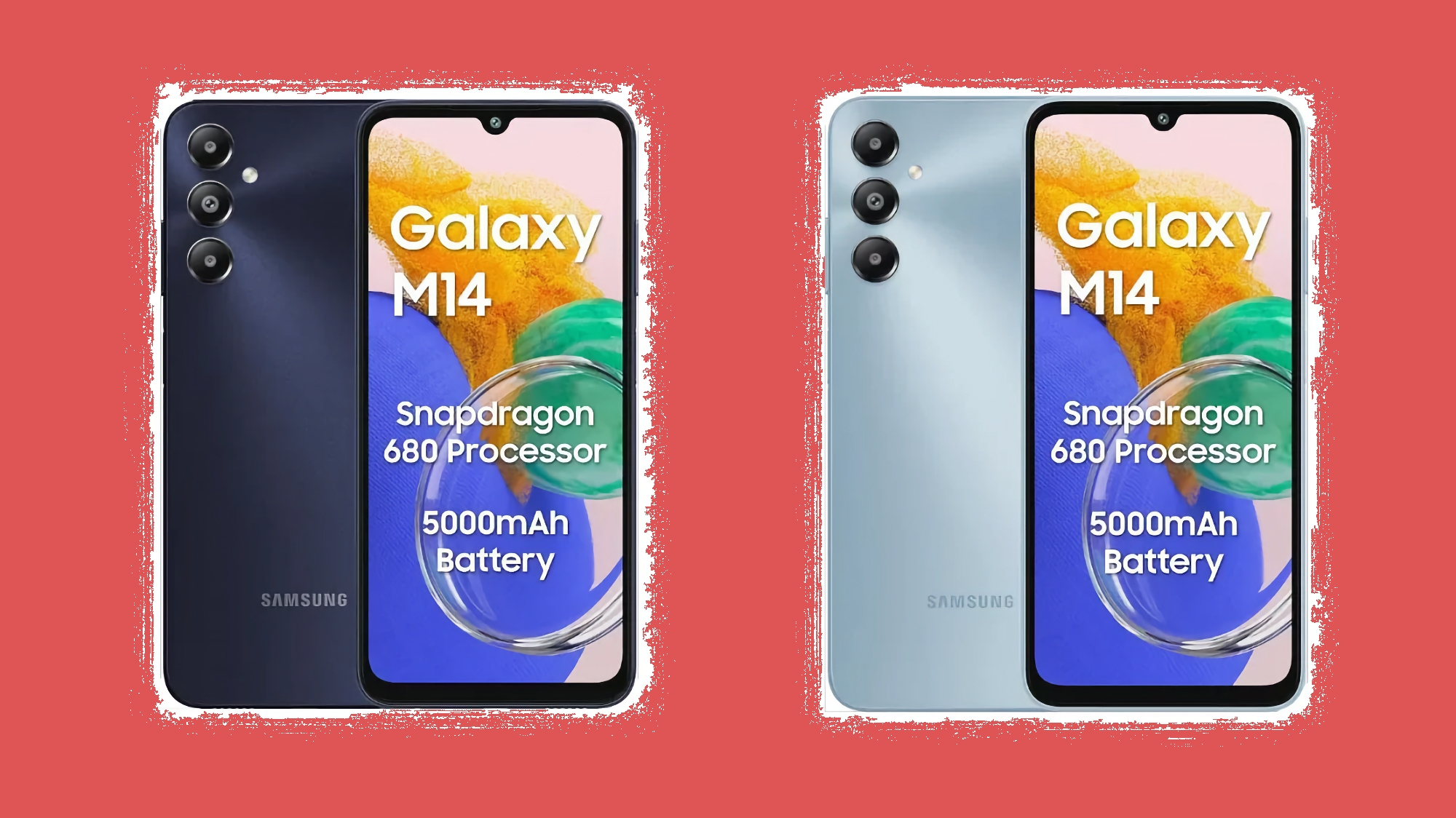 Samsung Galaxy M14 4G: Snapdragon 680 chip and 5000 mAh battery for $105