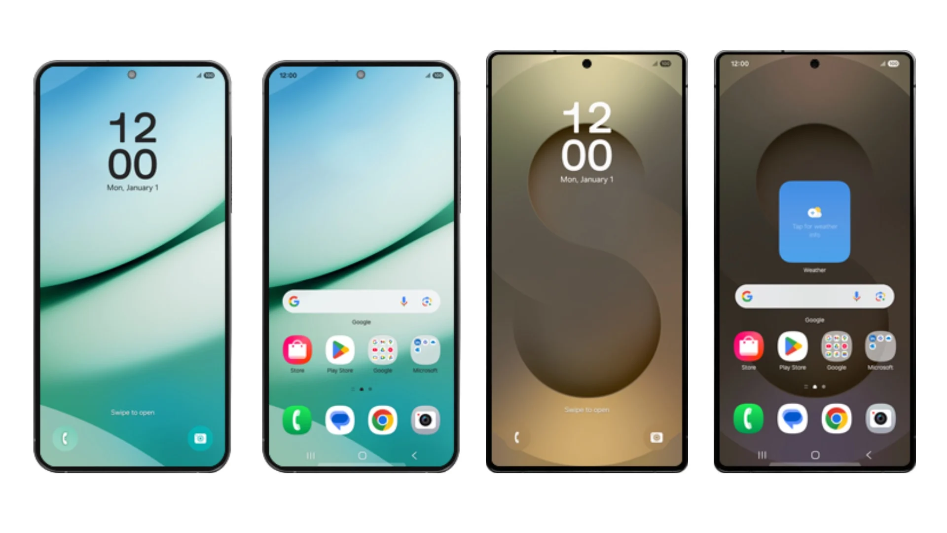 Nieuw uiterlijk: Renderings van de Galaxy S25 Plus en S25 Ultra onthullen de toekomst van Samsung design