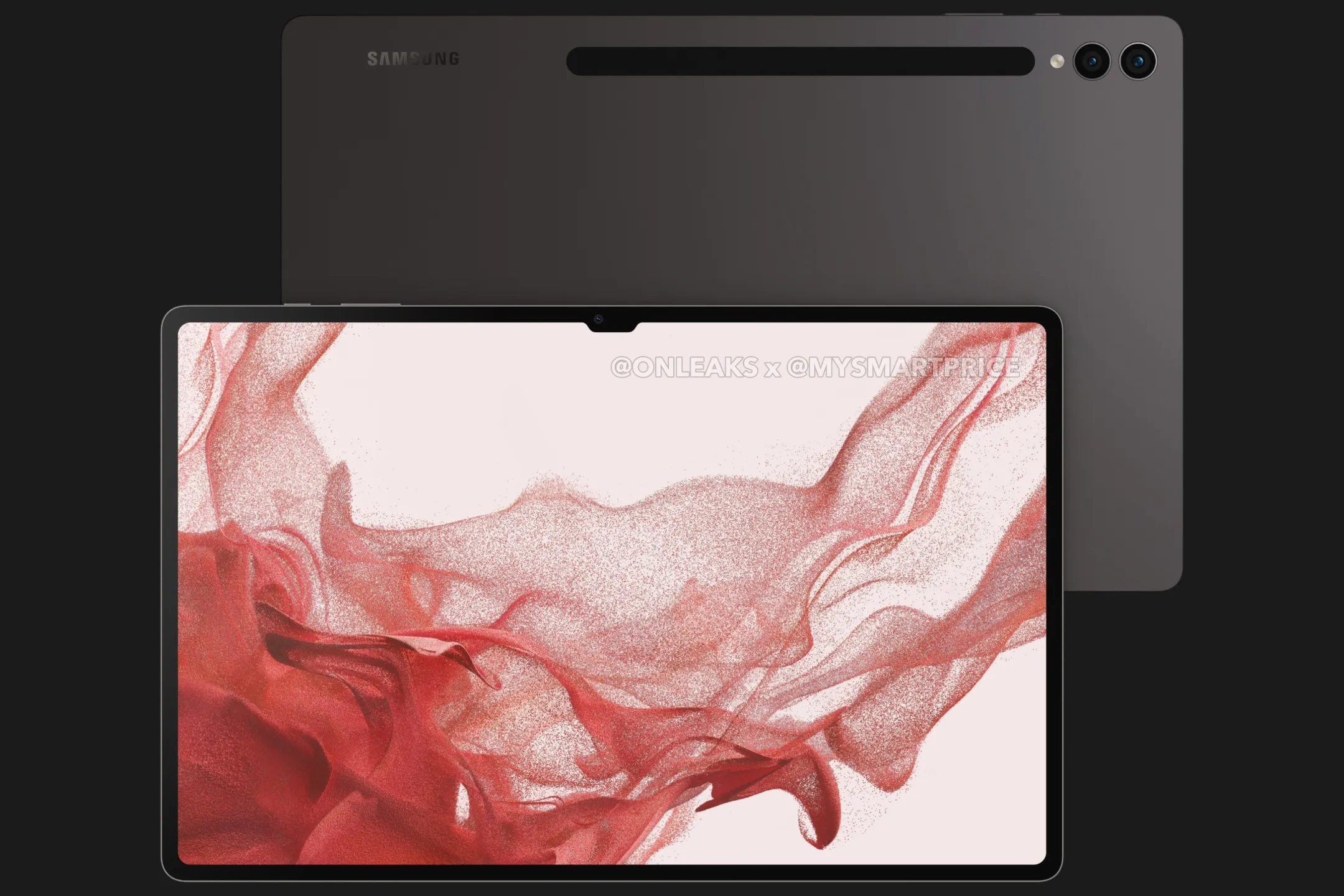 Pantalla de 14,6", chip Snapdragon 8 Gen 2, soporte eSIM y batería de 11200 mAh: un insider ha publicado renders y especificaciones de la Samsung Galaxy Tab S9 Ultra