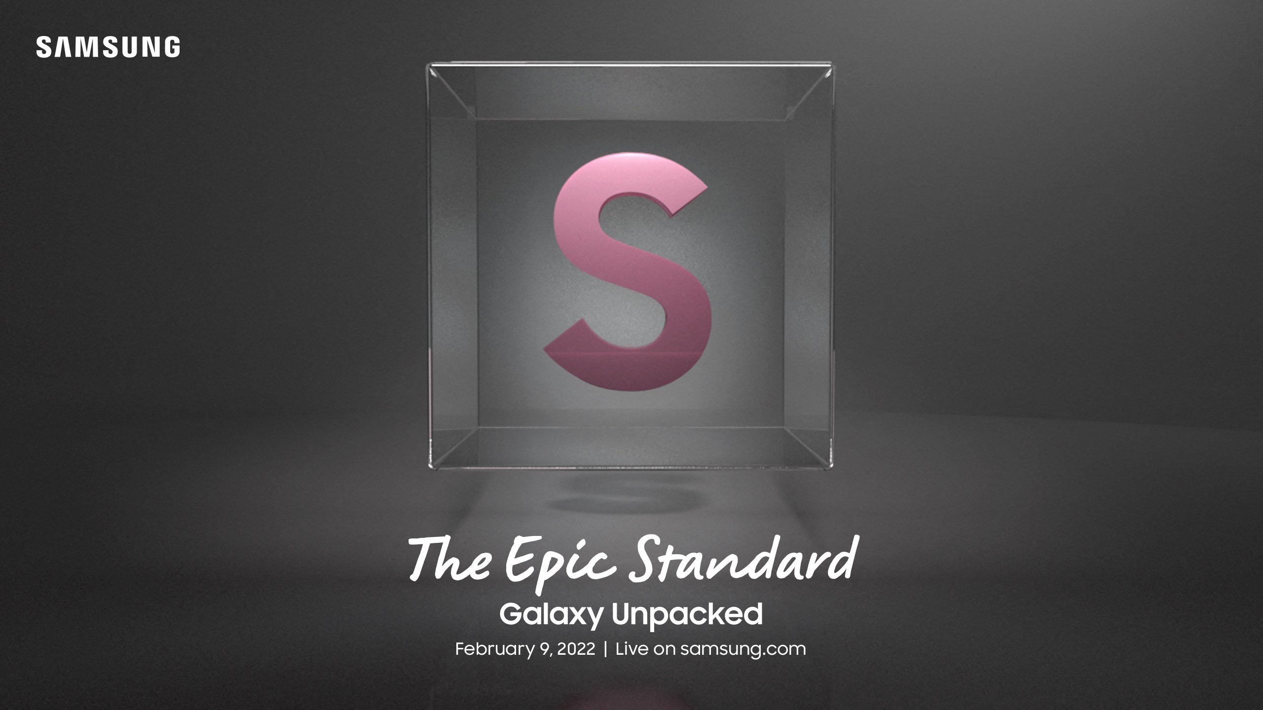Тепер офіційно: презентація Galaxy Unpacked, на якій представлять смартфони Galaxy S22, відбудеться 9 лютого.