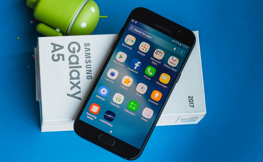 Smartphone Samsung Galaxy A5 (2017) jest już uaktualniony do systemu Android 8.0 Oreo