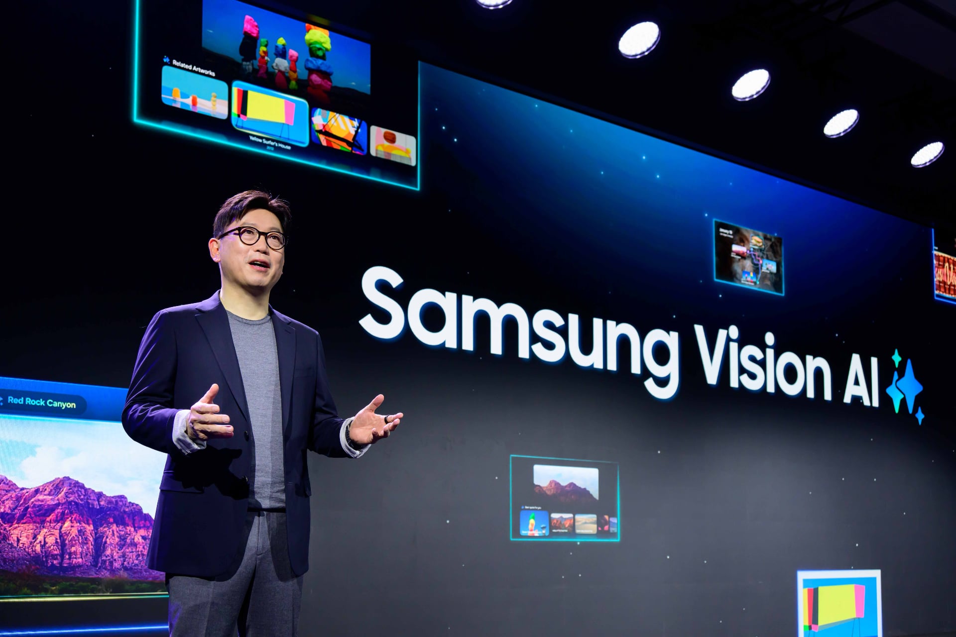 Samsung Vision AI desvela el futuro de la inteligencia artificial en CES 2025