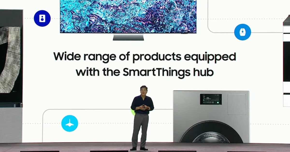 Samsung prévoit d'ajouter SmartHub à tous les appareils domestiques dotés d'un écran, y compris les micro-ondes et les machines à laver.