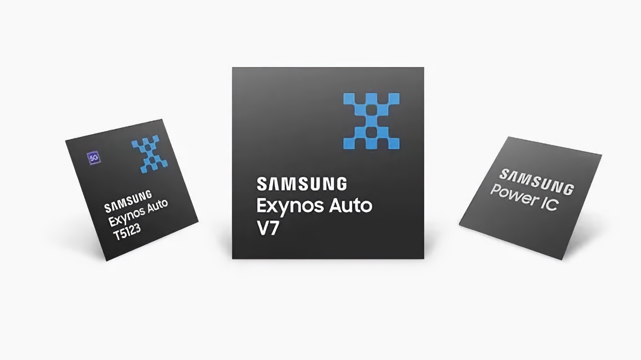 Samsung презентувала три нові чіпи для використання в автомобілях