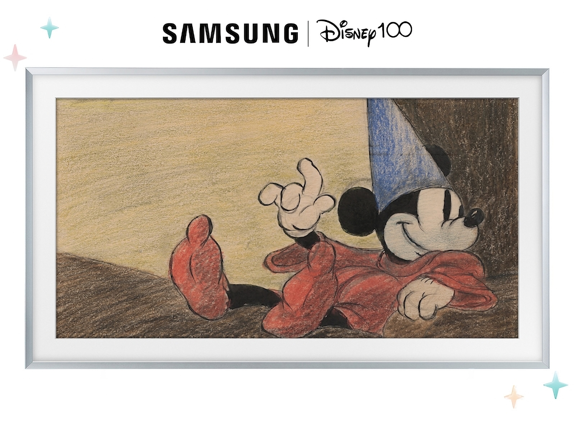 Samsung ha presentado una edición limitada de la gama de televisores Frame para celebrar el centenario de The Walt Disney Company