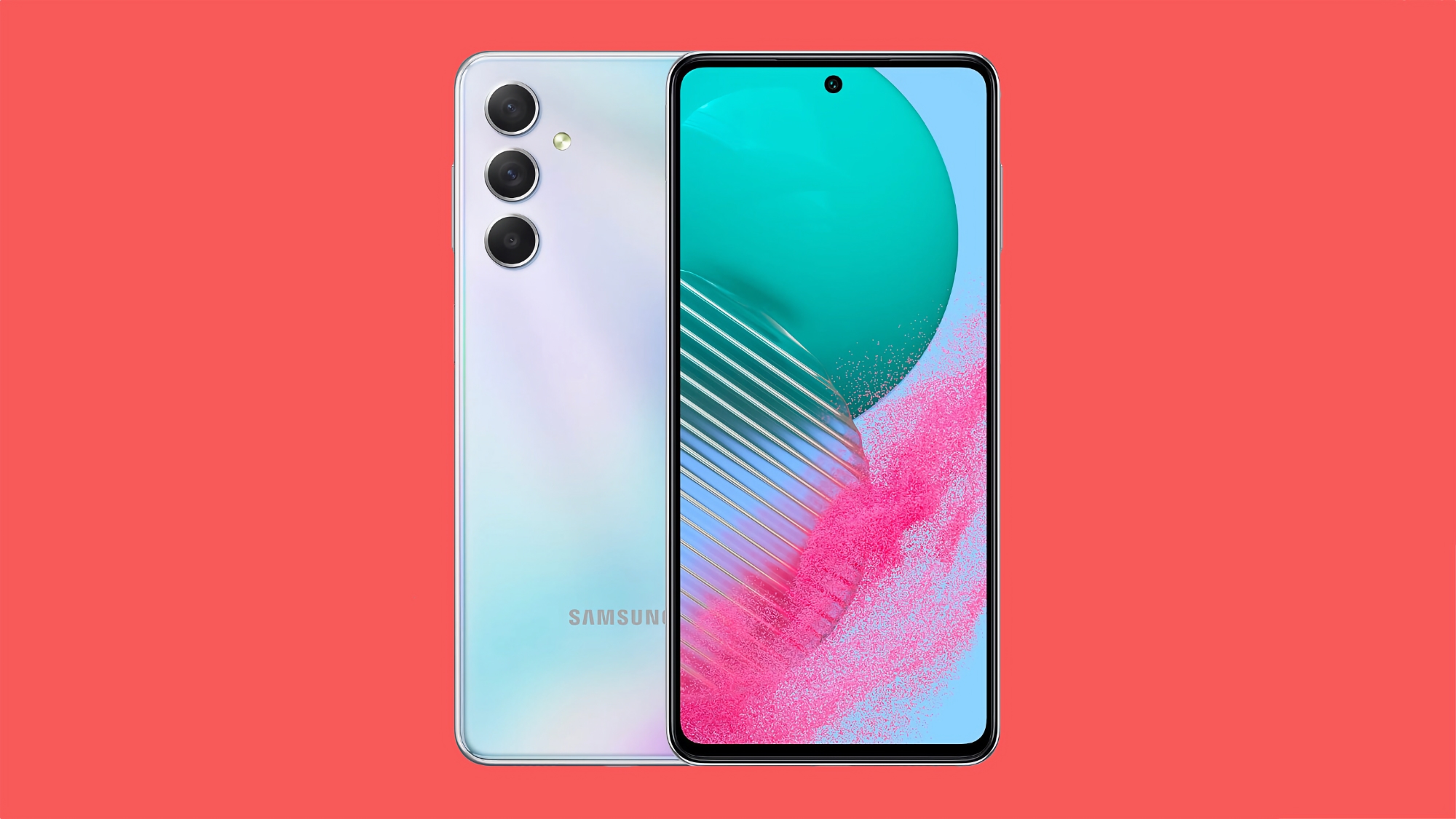 The Samsung Galaxy F54 5G has emerged in new images: two colours, a side-mounted fingerprint scanner and a 108 MP triple camera