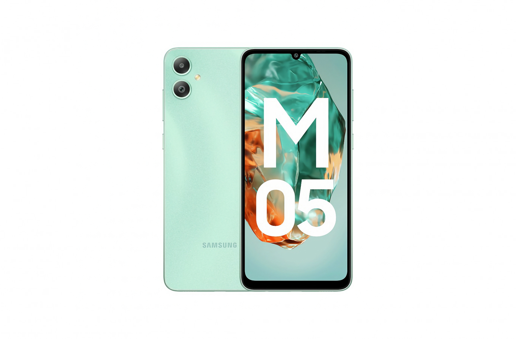 Samsung Galaxy M05: chip MediaTek Helio G85, batteria da 5000mAh e ricarica a 25W per 95 dollari