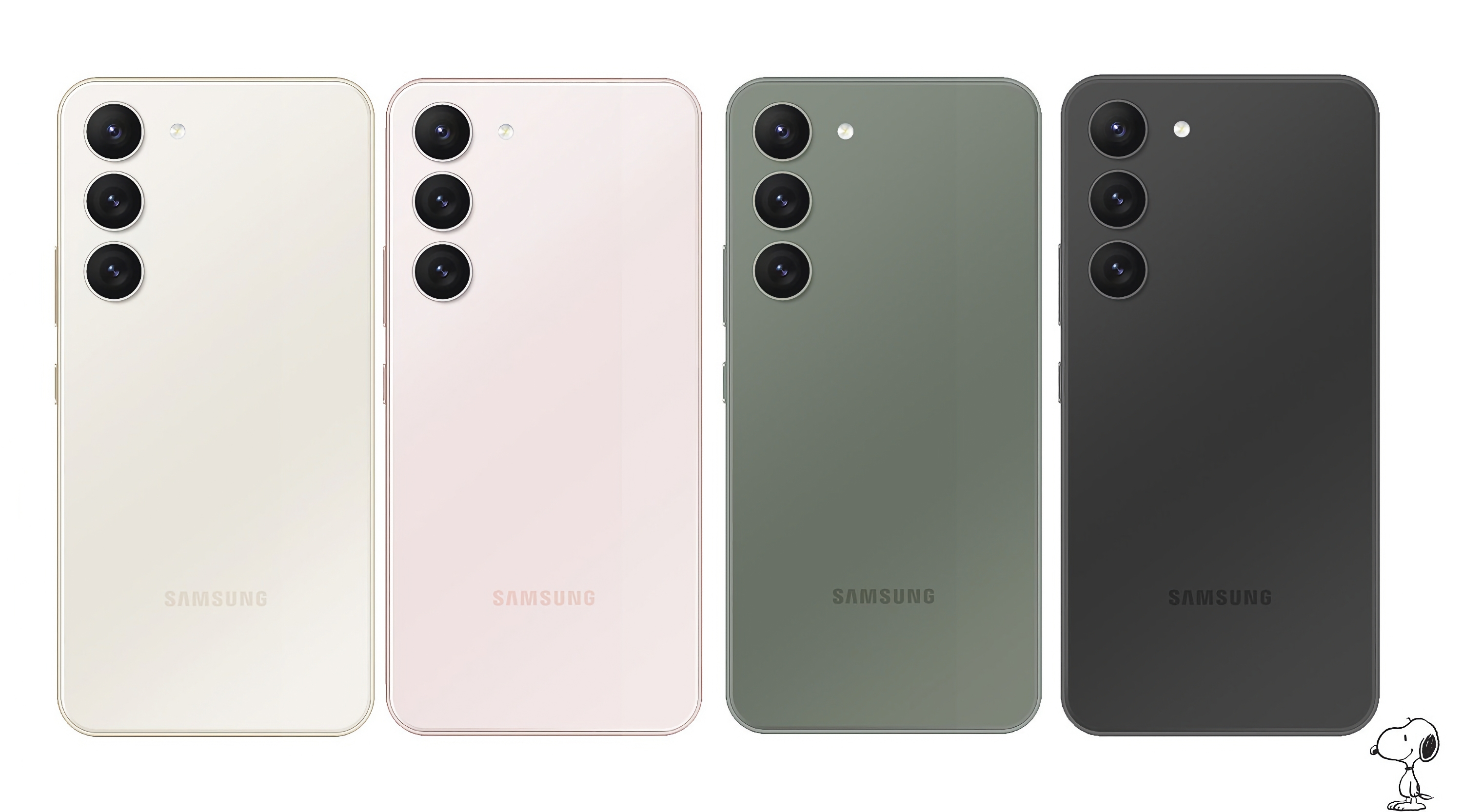 Insider zeigte Pressebilder von Samsung Galaxy S23 Flaggschiffe: die neuen Elemente werden auf den Markt kommen in vier Farben