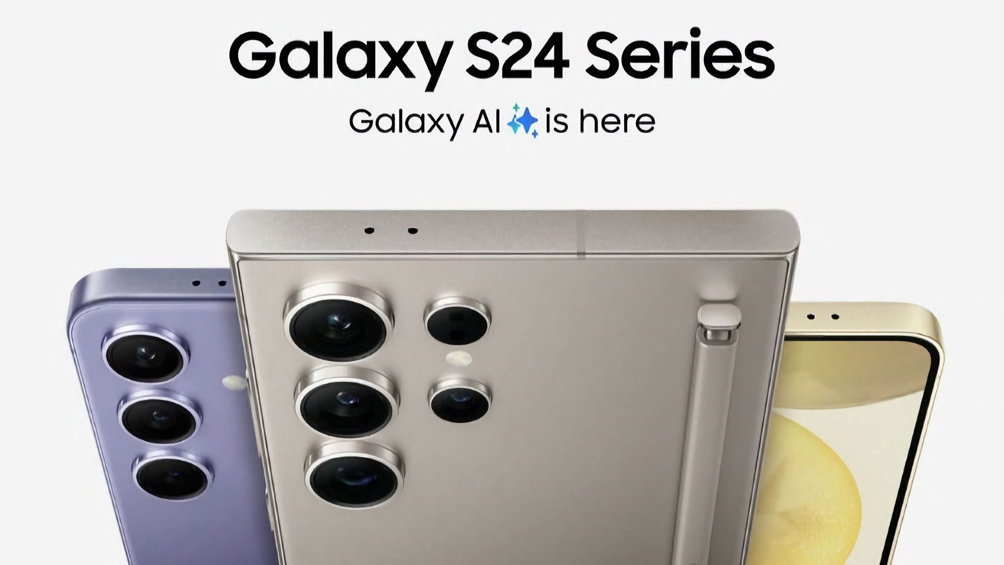 Samsung Galaxy S24, Galaxy S24+ og Galaxy S24 Ultra er allerede tilgjengelig for forhåndsbestilling på Amazon, med et eGift Card med en rabatt på opptil 200 dollar.