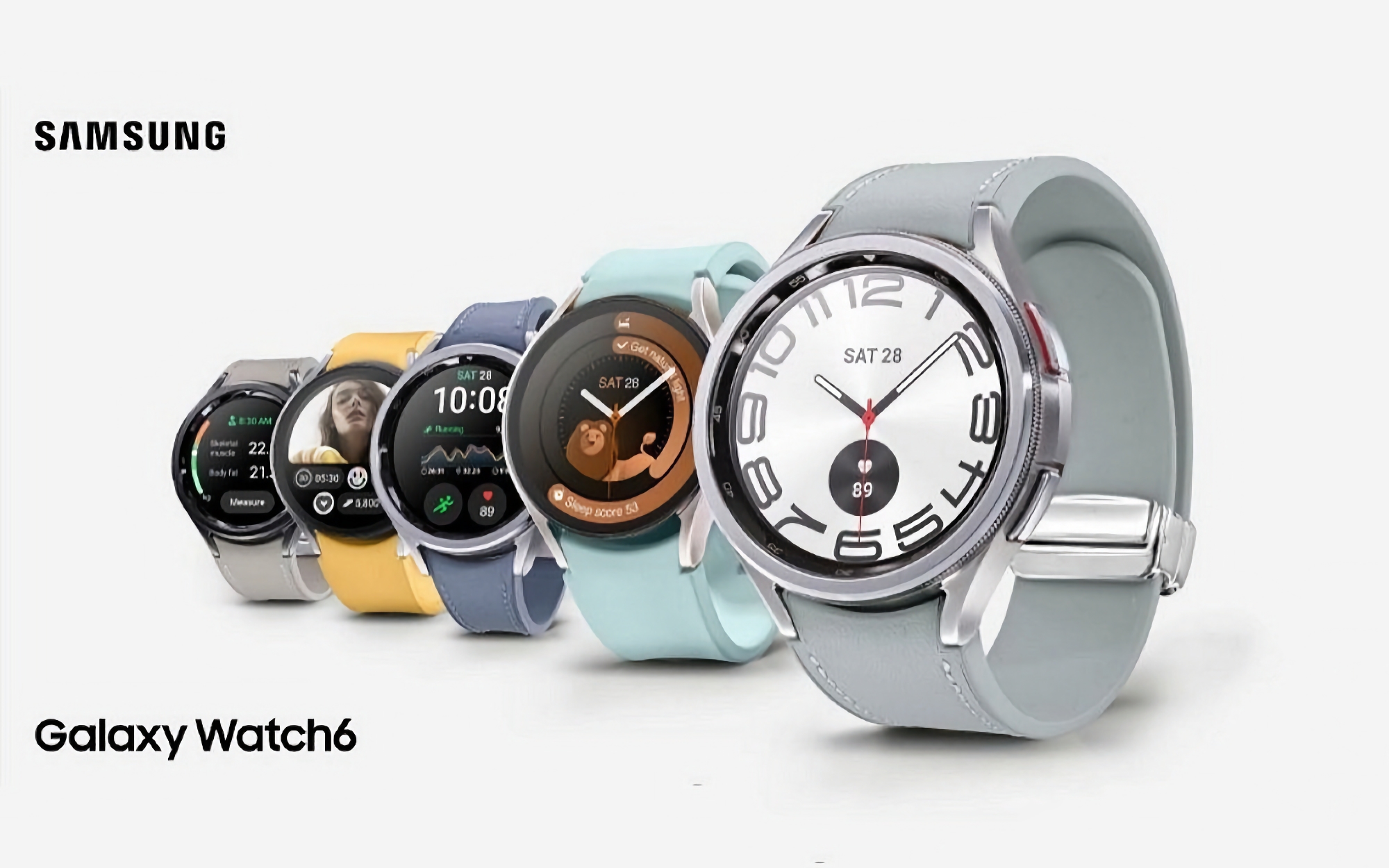 Cuatro tamaños y compatibilidad con LTE: aparecen en Internet nuevos detalles sobre los smartwatches Galaxy Watch 6 y Galaxy Watch 6 Classic de Samsung